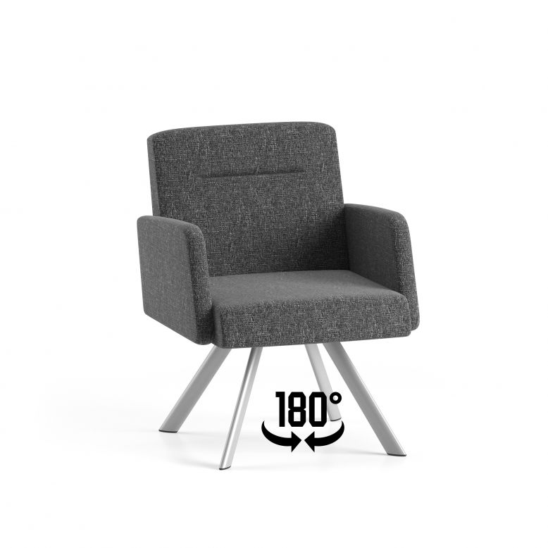 Lesro Willow Series Swivel Guest Chair | WL1181