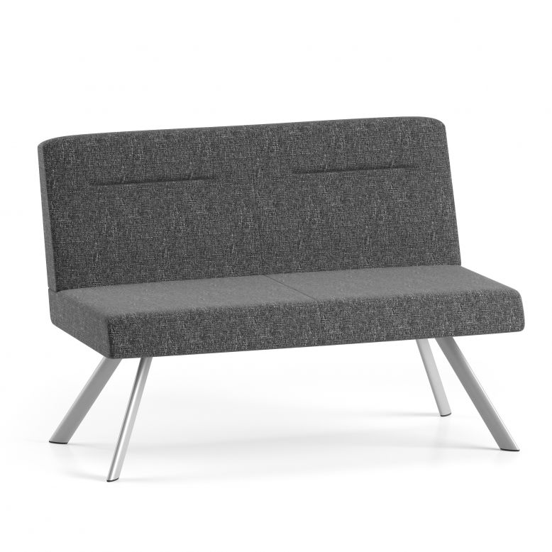 Lesro Willow Series Armless Loveseat | WL1502