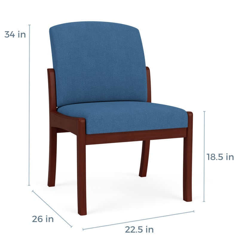 Lesro Weston Armless Guest Chair | WS1102