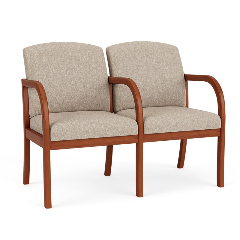 Lesro Weston 2 Seat Sofa w/ Center Arm | WS2103