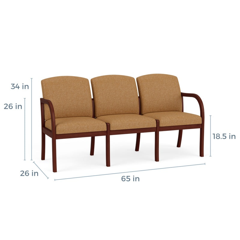 Lesro Weston 3 Seat Sofa | WS3101