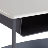 AlphaBetter® Adjustable-Height Stand-Up Desk, 28 x 20" Standard Top, Book Box and Swinging Footrest Bar | 1202BE