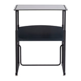 AlphaBetter® Adjustable-Height Stand-Up Desk, 28 x 20" Premium or Dry Erase Top and Swinging Footrest Bar | 1203