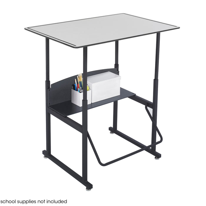 AlphaBetter® Height-Adjustable Desk, 36 x 24”, Premium or Dry Erase Top | 1208