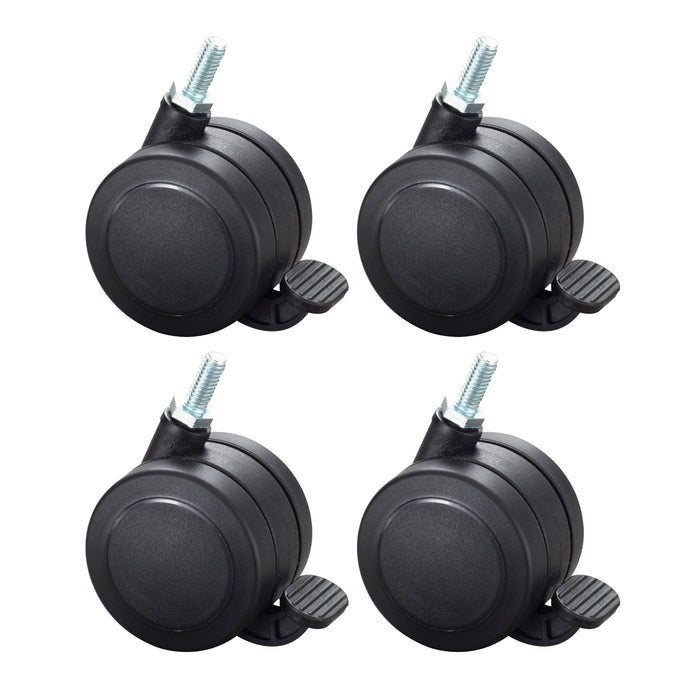 Hard Floor Casters for AlphaBetter® (Set of 4) Model # 1211BL Quick Ship | 1211BL