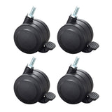 Hard Floor Casters for AlphaBetter® (Set of 4) Model # 1211BL Quick Ship | 1211BL