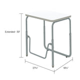 AlphaBetter® 2.0 Height – Adjustable Student Desk with Pendulum Bar 22”-30” | 1221
