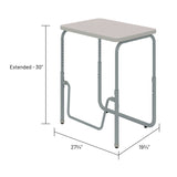 AlphaBetter® 2.0 Height – Adjustable Student Desk with Pendulum Bar 22”-30” | 1221