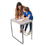AlphaBetter® 2.0 Height – Adjustable Student Desk with Pendulum Bar 22”-30” | 1221
