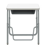 AlphaBetter® 2.0 Height – Adjustable Student Desk with Book Box and Pendulum Bar 22”-30” | 1222