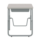 AlphaBetter® 2.0 Height – Adjustable Student Desk with Book Box and Pendulum Bar 22”-30” | 1222