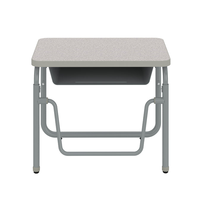 AlphaBetter® 2.0 Height – Adjustable Student Desk with Book Box and Pendulum Bar 22”-30” | 1222