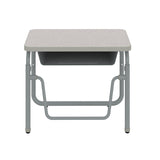 AlphaBetter® 2.0 Height – Adjustable Student Desk with Book Box and Pendulum Bar 22”-30” | 1222