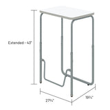 AlphaBetter® 2.0 Height – Adjustable Student Desk with Pendulum Bar 29”-43” | 1223