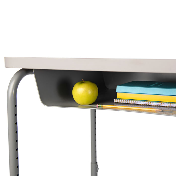 AlphaBetter® 2.0 Height – Adjustable Student Desk with Book Box and Pendulum Bar 29"-43” | 1224