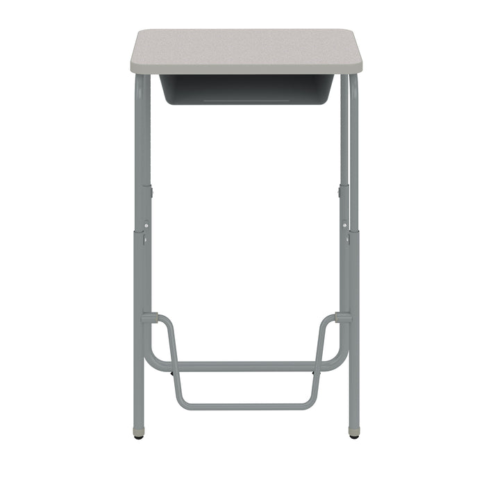 AlphaBetter® 2.0 Height – Adjustable Student Desk with Book Box and Pendulum Bar 29"-43” | 1224