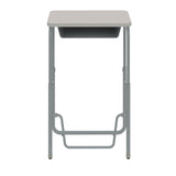 AlphaBetter® 2.0 Height – Adjustable Student Desk with Book Box and Pendulum Bar 29"-43” | 1224