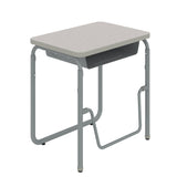 AlphaBetter® 2.0 Height – Adjustable Student Desk with Book Box and Pendulum Bar 29"-43” | 1224