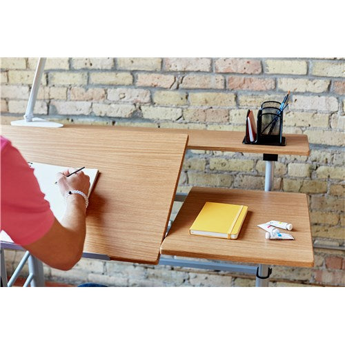 Height-Adjustable Split Level Drafting Table | 3965MO