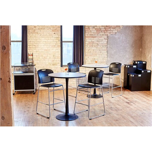 Vy™ Bistro-Height Sled Base | 4295BL