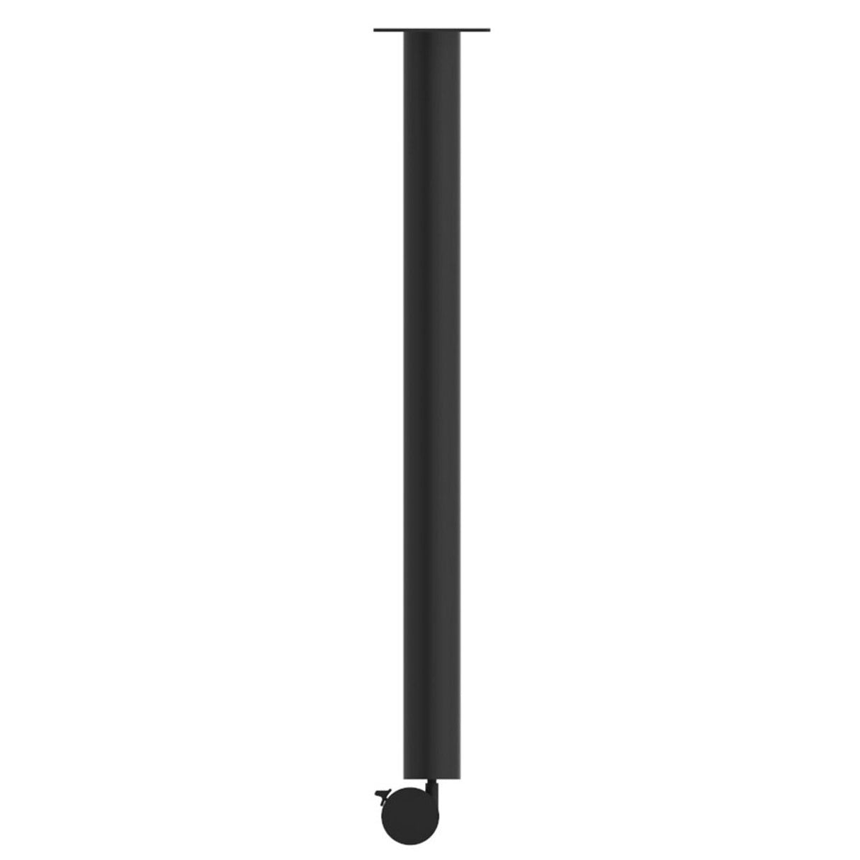 OS Post Leg with Caster | OSPOST28CBK