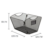 Onyx™ Mesh Desktop Tub File, Letter Size | 2162