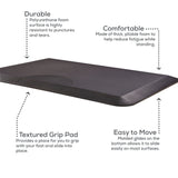 Safco® Movable Anti-Fatigue Mat | 2110BL