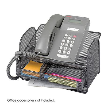 Onyx™ Mesh Telephone Stand With Drawer | 2160
