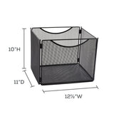 Onyx™ Mesh Desktop Box File, 10"D | 2170