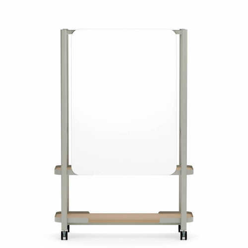 Collaborative Spaces™ 48"W Combo Whiteboard Cart | SCCCW1848