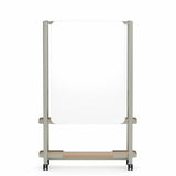 Collaborative Spaces™ 48"W Combo Whiteboard Cart | SCCCW1848