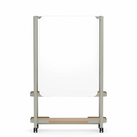 Collaborative Spaces™ 48"W Combo Whiteboard Cart | SCCCW1848