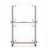 Collaborative Spaces™ 48"W Removable Whiteboard Cart | SCCRW1848