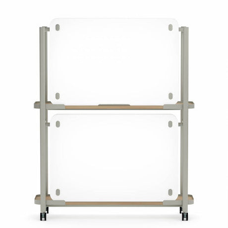 Collaborative Spaces™ 60"W Removable Whiteboard Cart | SCCRW1860