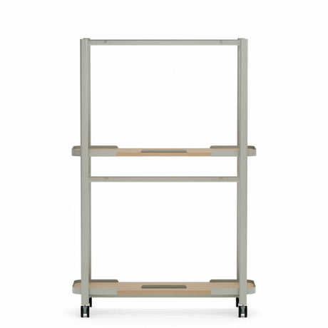 Collaborative Spaces™ 48"W Empty Removable Whiteboard Cart | SCCEW1848