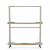 Collaborative Spaces™ 60"W Empty Removable Whiteboard Cart | SCCEW1860