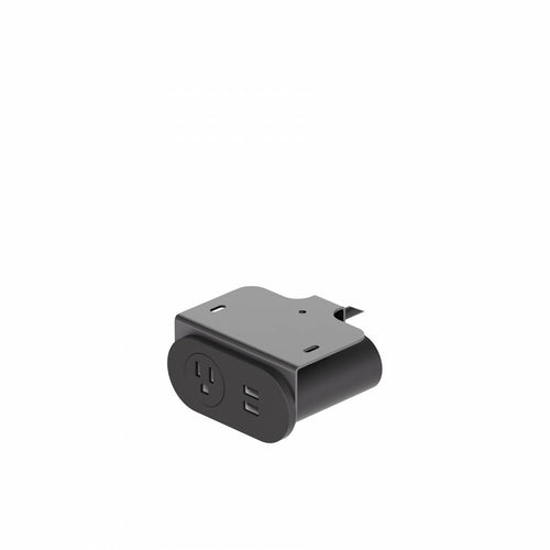 Collaborative Spaces™ Nik Below Surface Power Module with 1 Power Outlet & 2 USB-A Ports | SCTAPBA