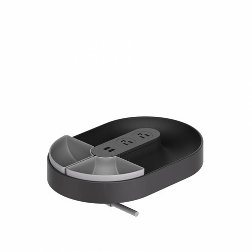 Collaborative Spaces™ Organizer Tray with 2 Power Outlets & 2 USB-A Ports | SCTAOTC