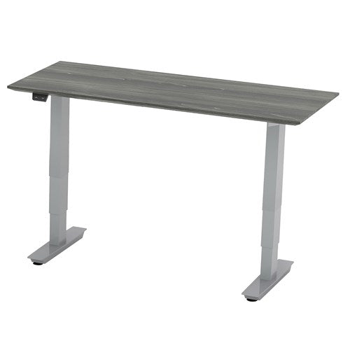 Medina™ 48" Non-Handed Straight Bridge with 3-Stage Height-Adjustable Base | MNBDGH
