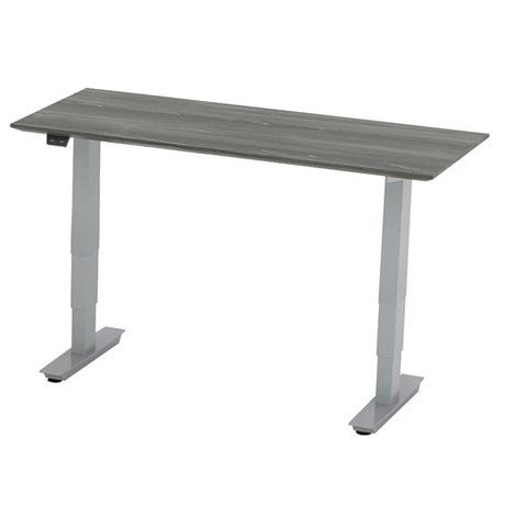 Medina™ 48" Non-Handed Straight Bridge with 3-Stage Height-Adjustable Base | MNBDGH