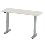 Medina™ 48" Non-Handed Straight Bridge with 3-Stage Height-Adjustable Base | MNBDGH