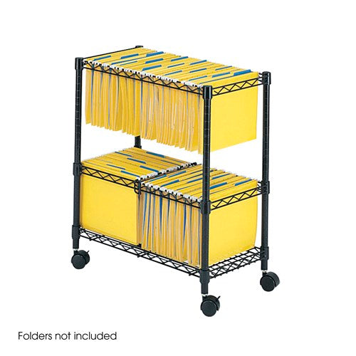 Two-Tier Rolling File Cart | 5278BL