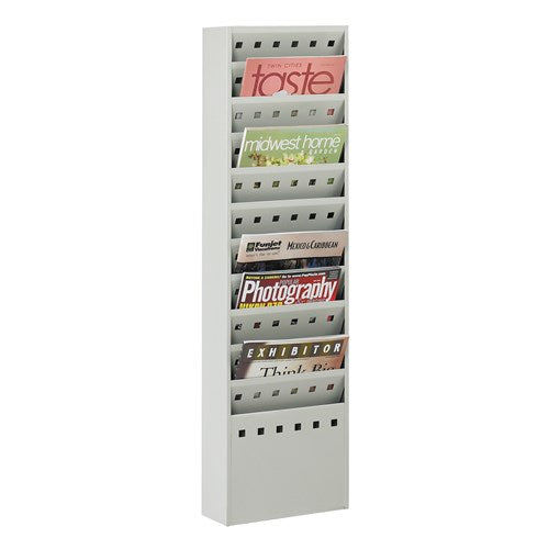 11-Pocket Steel Magazine Rack | 4321