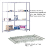 Industrial Extra Shelf Pack, 48 x 18" | 5293