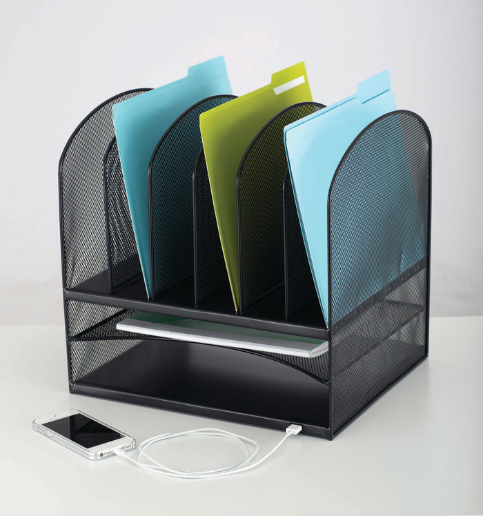Powered Onyx™ 2 Horizontal/6 Upright Sections | 3233BL
