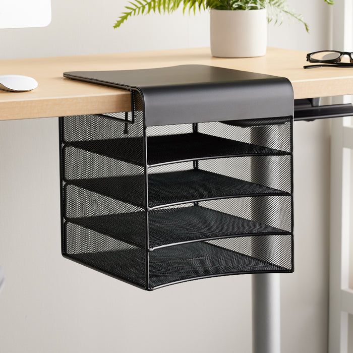 Onyx™ Solid Top Horizontal Hanging Storage | 3242BL