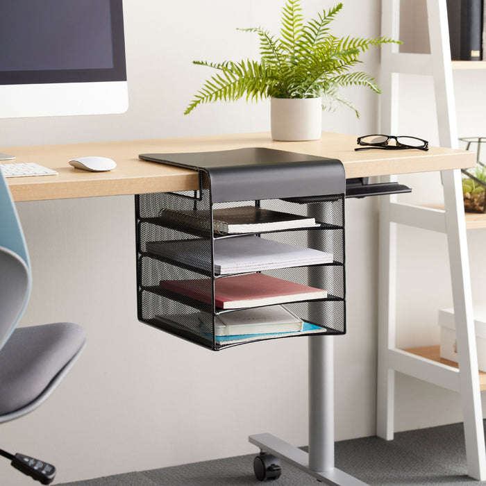Onyx™ Solid Top Horizontal Hanging Storage | 3242BL