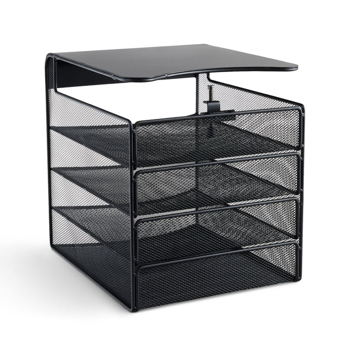 Onyx™ Solid Top Horizontal Hanging Storage | 3242BL