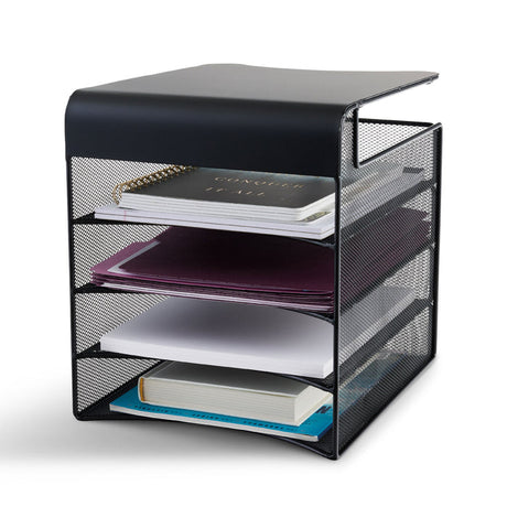 Onyx™ Solid Top Horizontal Hanging Storage | 3242BL