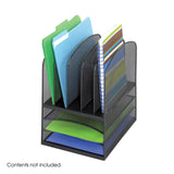 Onyx™ Mesh Desk Organizer 3 Horizontal 5 Upright | 3266